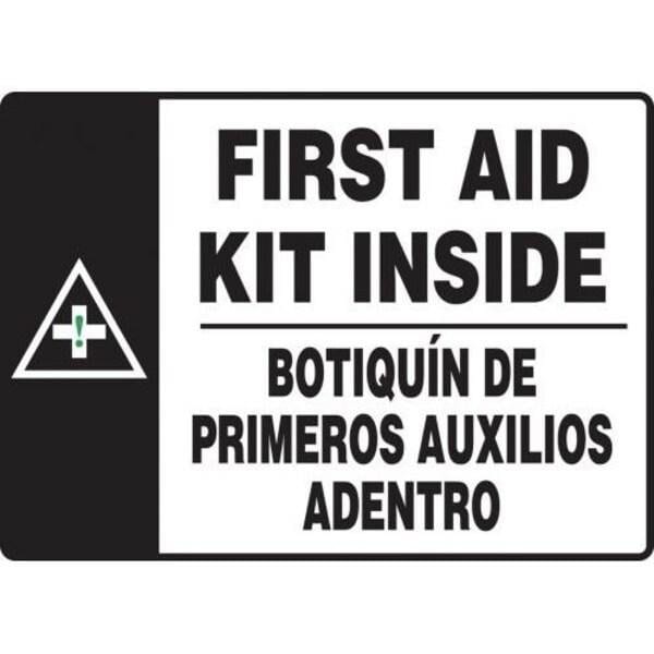Accuform First Aid Sign, SBMFSR509VS SBMFSR509VS - main
